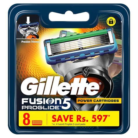 Gillette Fusion Proglide Flexball Manual Shaving Razor Blades