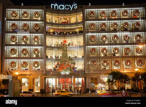 Macys Department Store Christmas Decorations San Francisco California