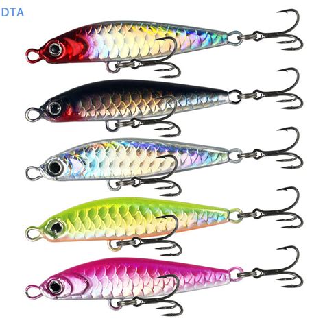 Dta Fishing Lure Jigging Vib Metal Hard Sinking Artificial Bionics Bait