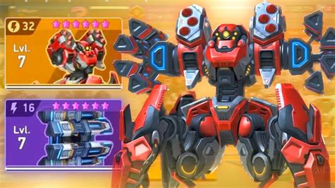 New Scorpius In Mech Arena New Chaingun Tiger Overview Of New Mech