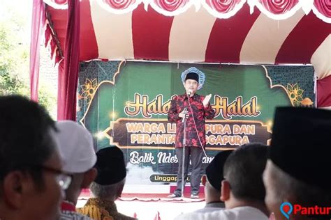 Gelar Halal Bi Halal Perantau Dan Warga Linggapura Siap Berkolaborasi