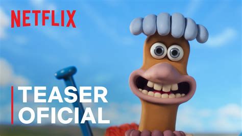 A Fuga das Galinhas A Ameaça dos Nuggets Teaser oficial Netflix