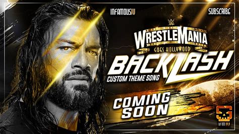 Wwe Wrestlemania Backlash 2023 Theme Song 🎵 Ifm Iv Youtube