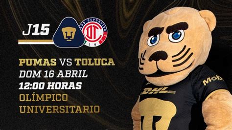 Qué canal transmite HOY Pumas vs Toluca EN VIVO por TV Jornada 15