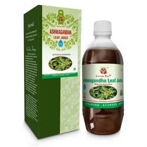 Ashwagandha Leaf Juice At Rs 120bottle Sirsi Roadbindayaka Jaipur