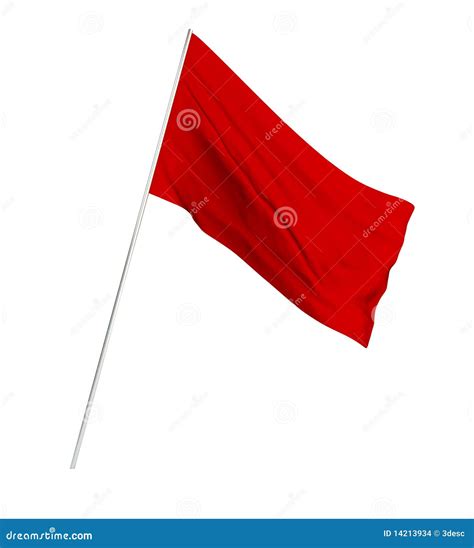 Bandeira Do Comunismo Ilustração Stock Ilustração De Naturalizado 14213934