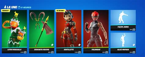 Boutique Fortnite Du D Cembre Lutin Poiscaille Dexerto Fr