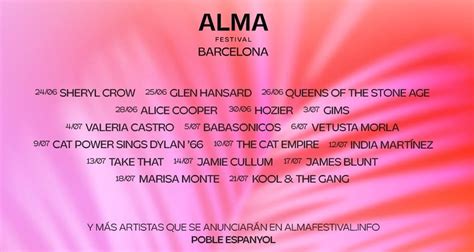 Alma Festival Barcelona 2024 Conciertos Cartel Y Entradas Wake And