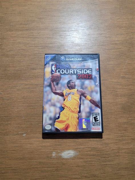 Nba Courtside 2002 Nintendo Gamecube Tested And Authentic Etsy