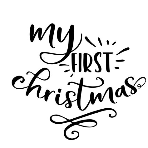 My First Christmas Sign Baby Free Svg File Svg Heart