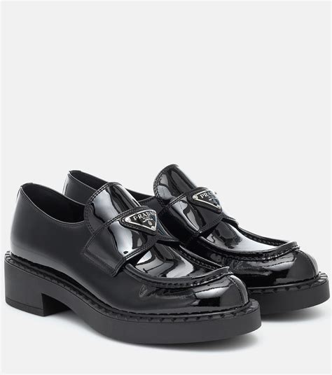 Patent Leather Loafers Prada Mytheresa