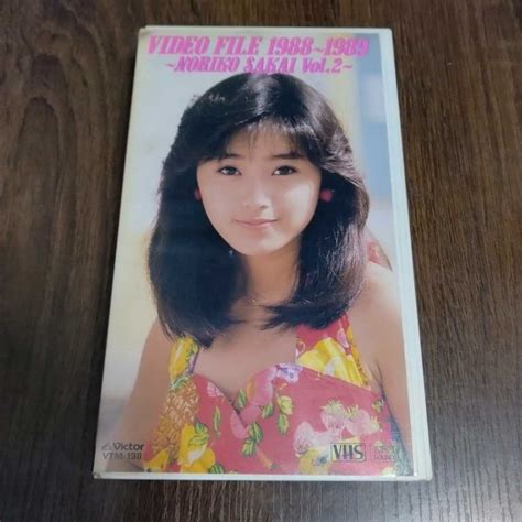 Yahooオークション 【動作未確認】酒井法子 ビデオ・ファイル 1988