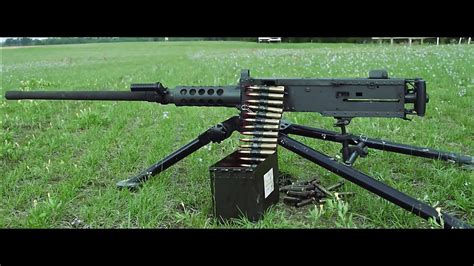 browning   cal machine gun youtube