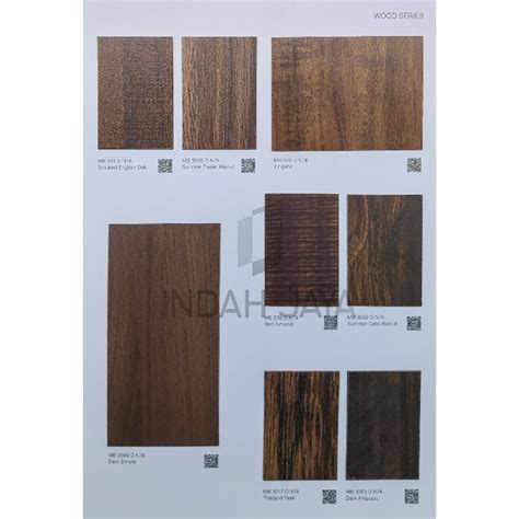 Jual AICA HPL MB Collection Wood Series Urat Kayu Doff 3 Shopee