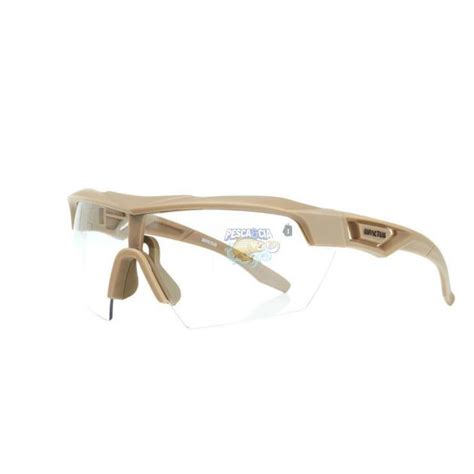 Oculos Tatico Invictus Focus Coyote Incolor Na Pesca Cia Armas