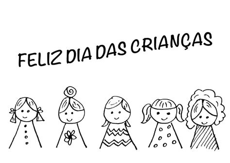 Desenhos De Feliz Dia Das Crian As Para Colorir E Imprimir