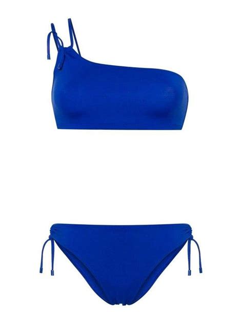 Bikini Monospalla Di Eres In Blu Lyst