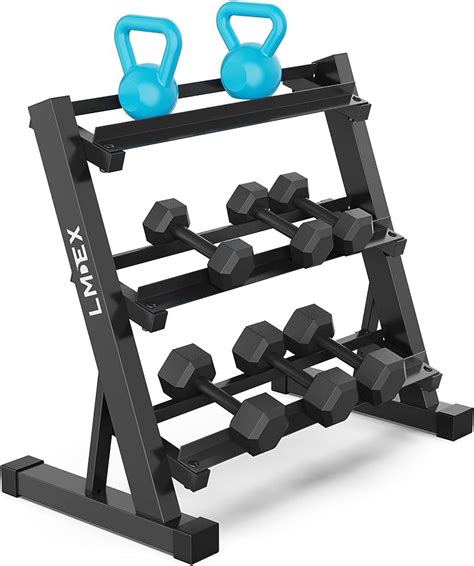 Dumbbell Rack Tier Solid Steel Rack Weight Holder Lbs Capacity Quick