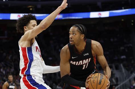 GAME PREVIEW Heat Look For Revenge Host Pistons