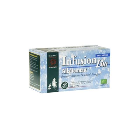 DAYANG Infusion Bio Allaitement 20 Sachets Parapharmacie Pharmarket