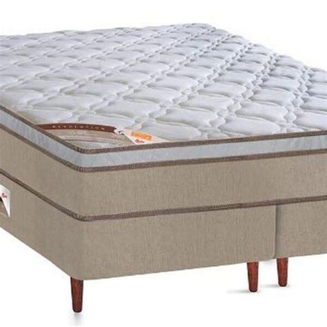 Cama Box Colchão Castor Queen Innovation One Face Tecnopedic