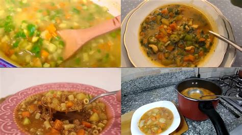 Receitas De Sopas De Legumes Receiteiro