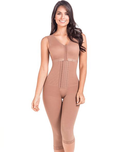 Mariae Fajas Colombian Postpartum Full Body Body Shaper For Women Knee