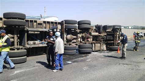 Germiston Crash At Traffic Circle Leaves One Injured Za