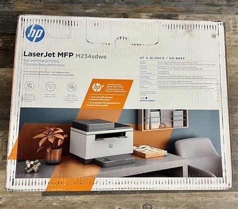 Hp Laserjet All In One Printer Mfp M234sdwe Laser Monochrome 6gx01e 194850889547 Ebay