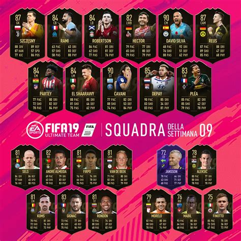 Fifa 19 TOTW 9 Scopri La Nuova Squadra Della Settimana