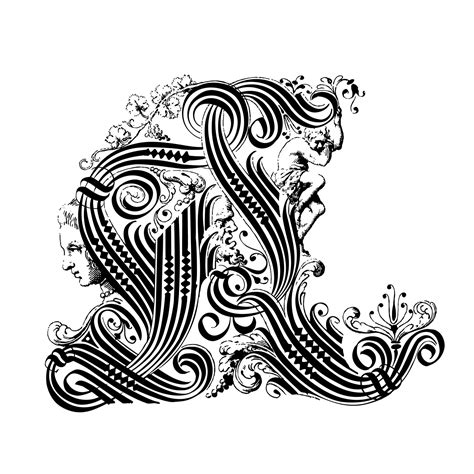 Lettre Calligraphie On Behance