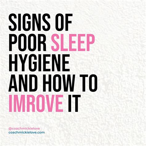 Signs Of Poor Sleep Hygiene And How To Improve It