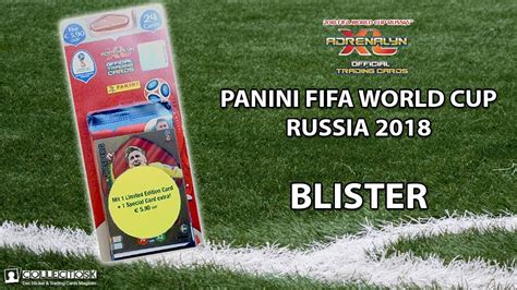 Panini Fifa World Cup Russia Adrenalyn Xl Blister Unboxing Youtube