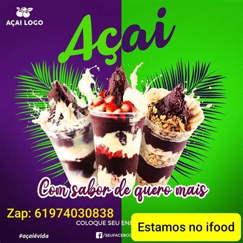 Açaí Cupuaçu Sorvetes e Lanches AGUAS LINDAS DE GOIAS iFood