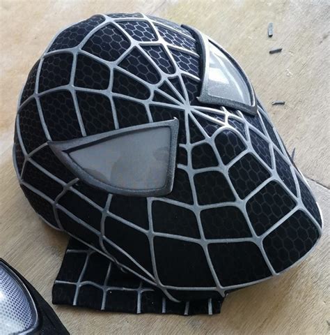 Spiderman Black Mask Customized Color Amazing Spider Man Mask Etsy