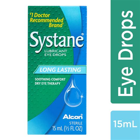 Systane Lubricant Eye Drops For Dry Eyes Symptoms 15ml