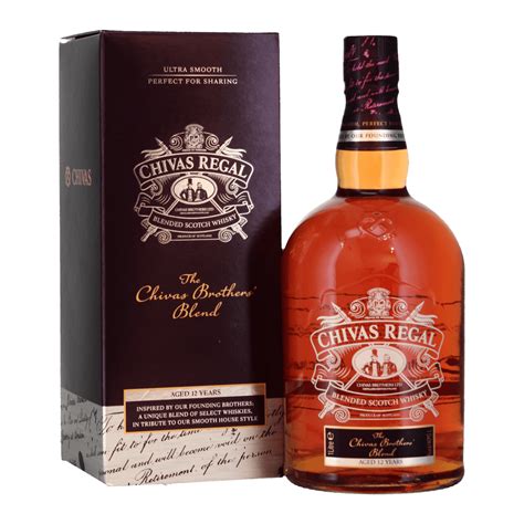 Chivas Regal Brothers Blend 1 Litre 12 Year Old Whisky From The