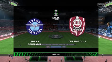 Adana Demirspor CFR Cluj UECL 2023 2024 Second Round FIFA 23