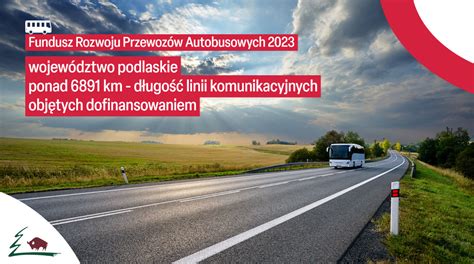 Prawie 19 mln zł dla podlaskich samorządów na przewozy autobusowe