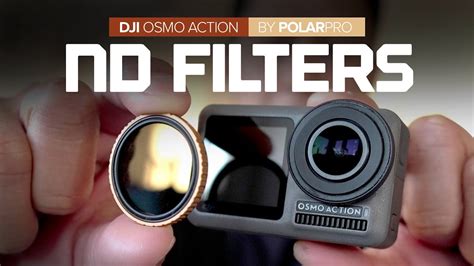 Nd Filters For The Dji Osmo Action By Polarpro Vivid Collection Youtube