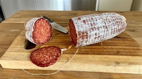 Homemade Hungarian Salami How To Make Salami At Home Youtube