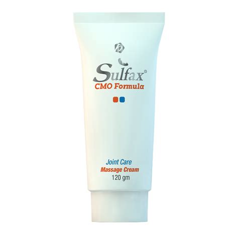 Sulfax Cmo Formula Massage Cream 120gm Tay Pharmacies