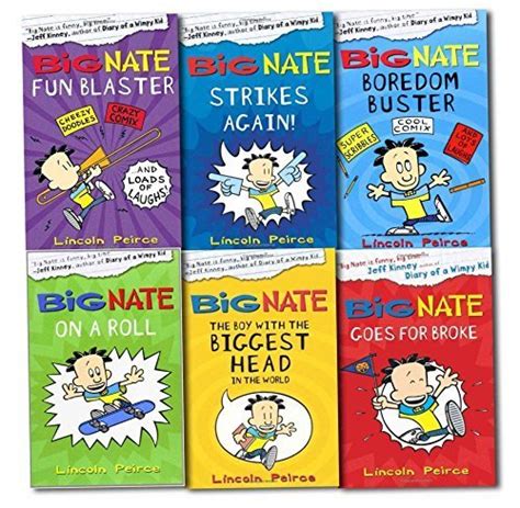 Big Nate Series Collection Lincoln Peirce 6 Books Set By Lincoln Peirce