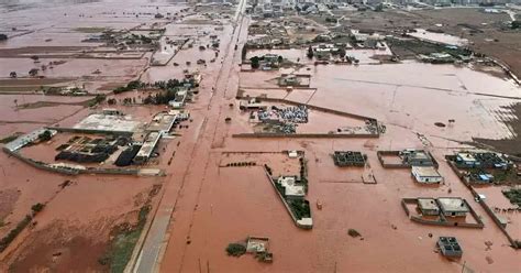 Libye 150 morts suite aux inondations causées par louragan Daniel