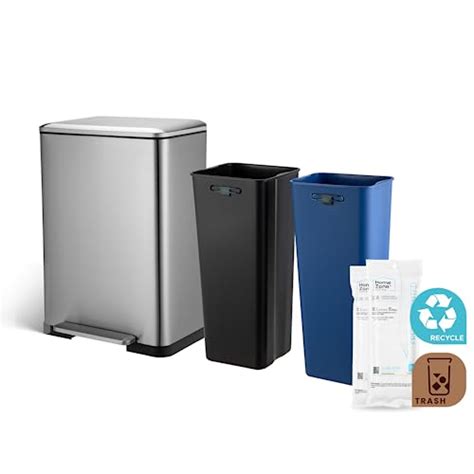 Superior Dual Trash Can For Recycling And Trash For Citizenside