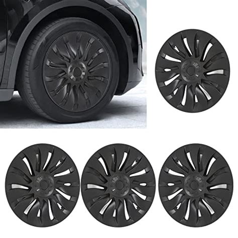 19 Inch Wheel Covers For Tesla Model Y 2020 To 2023 Replacement Hub