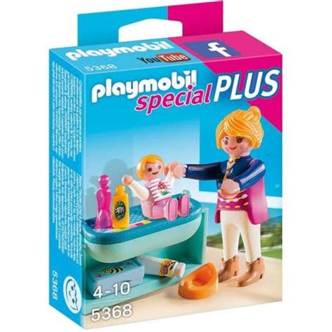 PLAYMOBIL mère et enfant avec table à langer Playmobil fnac Suisse