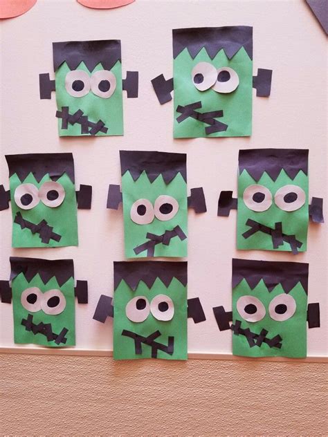 Preschool Halloween Craft Frankenstein Monster Halloween Crafts