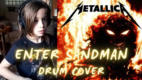 Metallica Enter Sandman Drum Cover Youtube