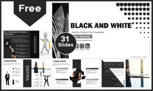 Black and White Template - PowerPoint Templates and Google Slides